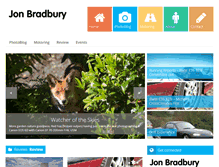 Tablet Screenshot of jonbradbury.com